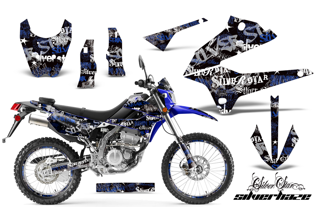 Kawasaki KLX 250 08-09 NP Graphic Kit SSSH BLB NPs